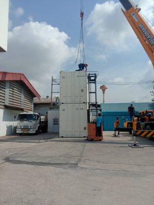 delivering modification container