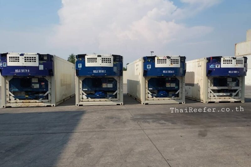 reefer container with genset for rent