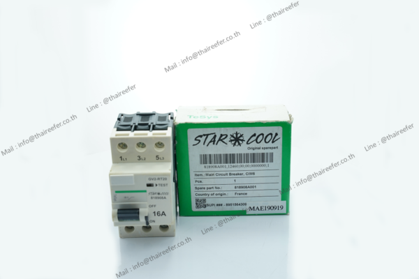 Main Circuit Breaker, CIM6, Part No. 818908A001