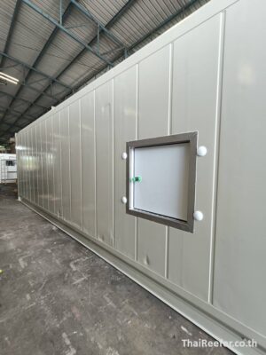 40ft reefer container with sliding door TK MP3000 -35c