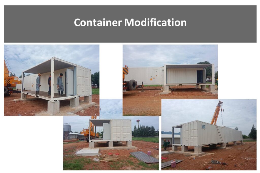 container modification